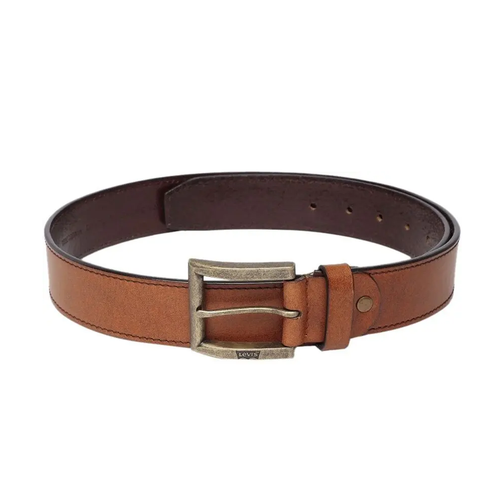 Men’s Casual Tan Genuine Leather Belt – Levi’s (Size 36)