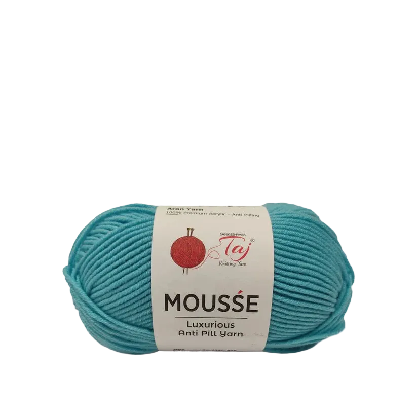 Taj Knitting Yarn Mousse – Premium Soft Knitting Yarn