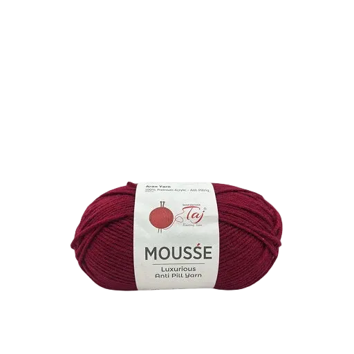 Taj Knitting Yarn Mousse – Premium Soft Knitting Yarn