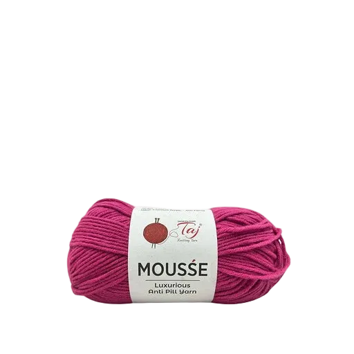 Taj Knitting Yarn Mousse – Premium Soft Knitting Yarn