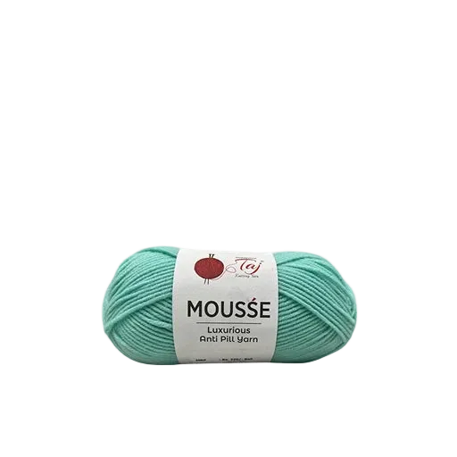 Taj Knitting Yarn Mousse – Premium Soft Knitting Yarn