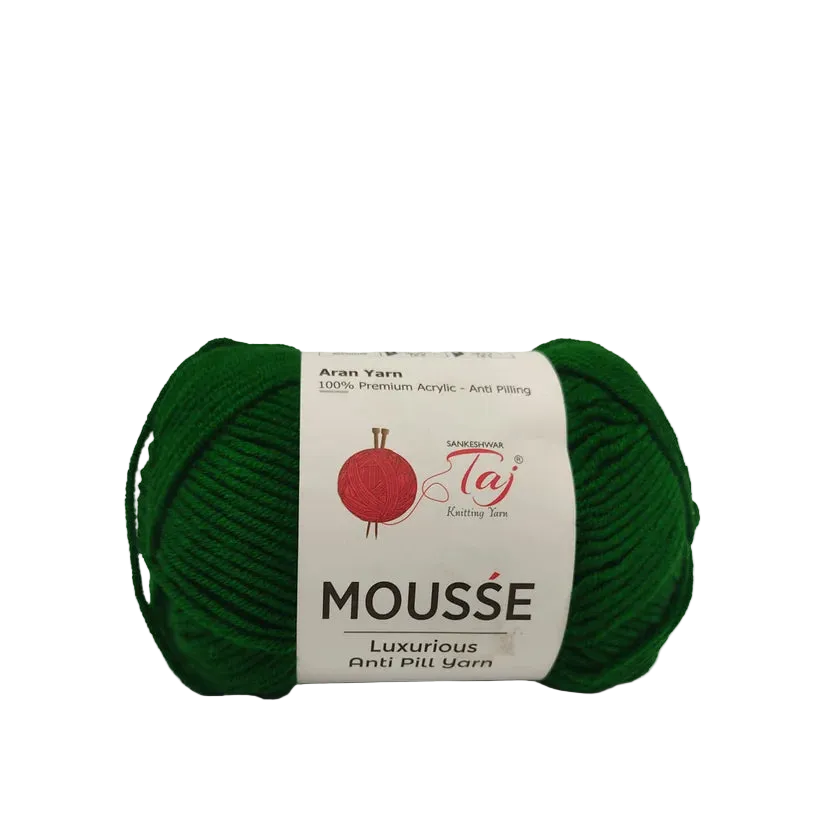 Taj Knitting Yarn Mousse – Premium Soft Knitting Yarn