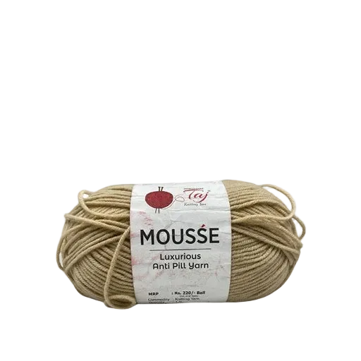 Taj Knitting Yarn Mousse – Premium Soft Knitting Yarn