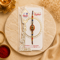 Designer Floral Rakhi for Brother | Premium Raksha Bandhan Rakhi
