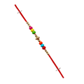 Handmade Colorful Beaded Rakhi | Traditional Designer Rakhi
