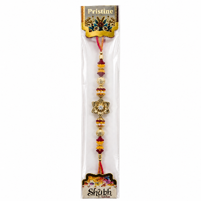 A Pristine Shubh beaded Rakhi bracelet