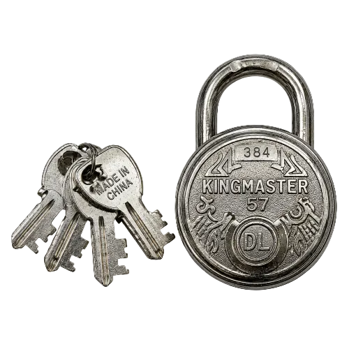 Round Kingmaster Pad Lock