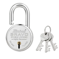 65mm Himtex 3 Key Padlock Set