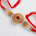 Golden Diamond Rakhi