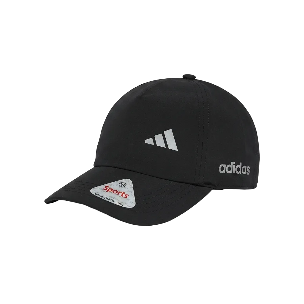 Premium Adidas Black Sports Cap with Reflective Logo