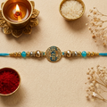 Designer Bhai Rakhi with Beads | Premium Raksha Bandhan Rakhi