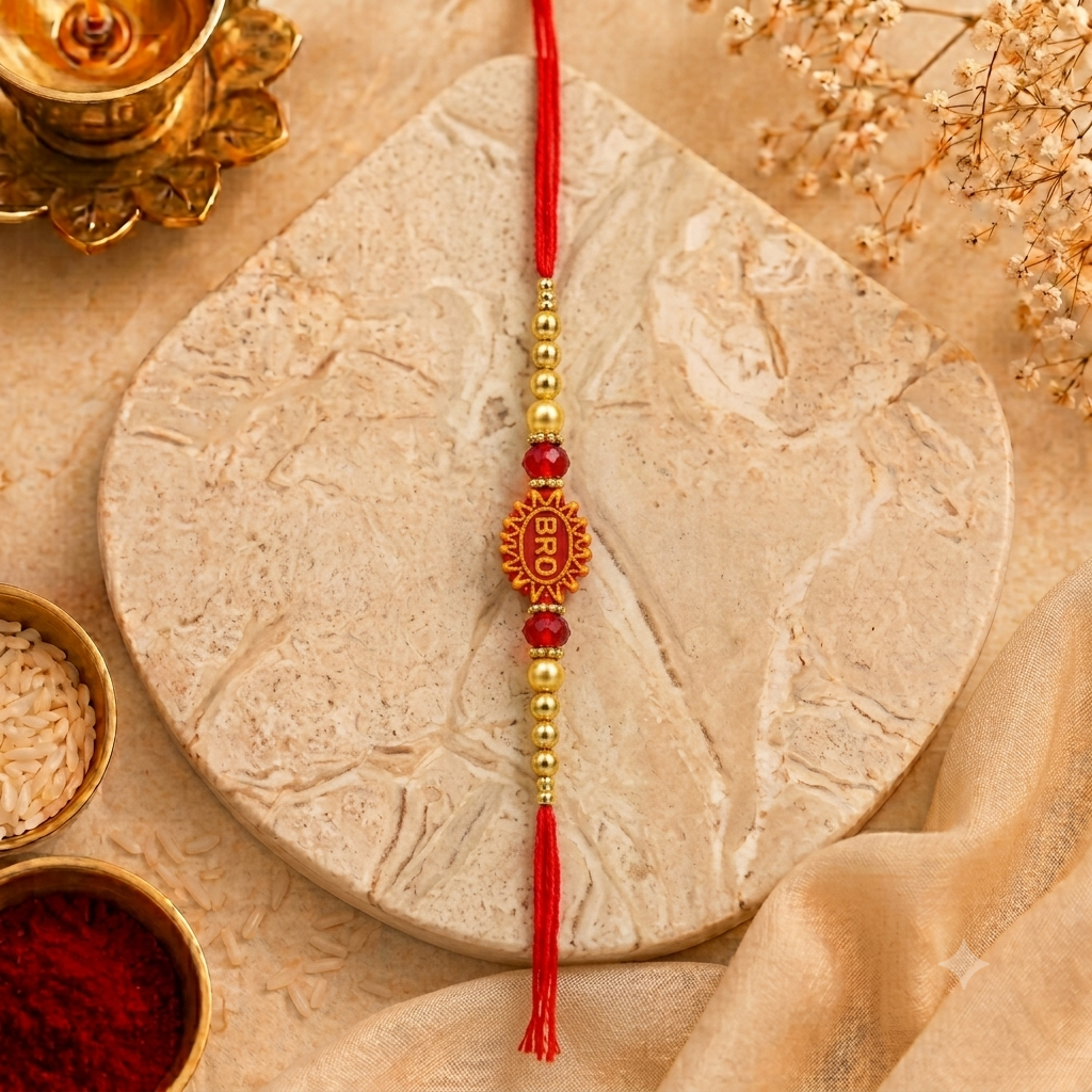 BRO Designer Rakhi Gift Box | Premium  Rakhi Set  Raksha Bandhan Special