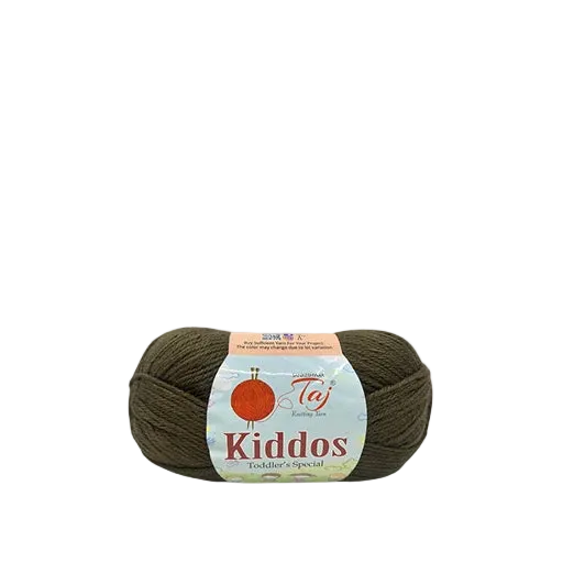 Ball of yarn with a label on a white background