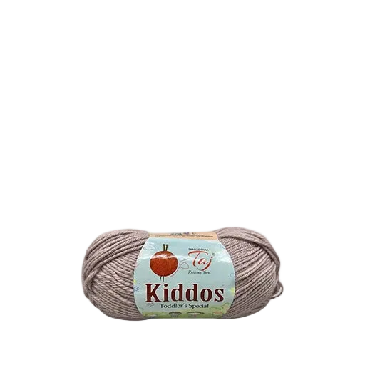 Ball of yarn with a label on a white background