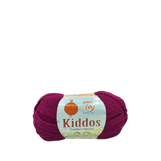 Ball of yarn with a label on a white background