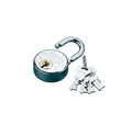 70mm Himtex 4 Key Padlock Set
