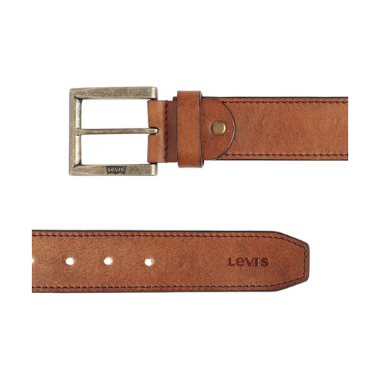 Men’s Casual Tan Genuine Leather Belt – Levi’s (Size 36)