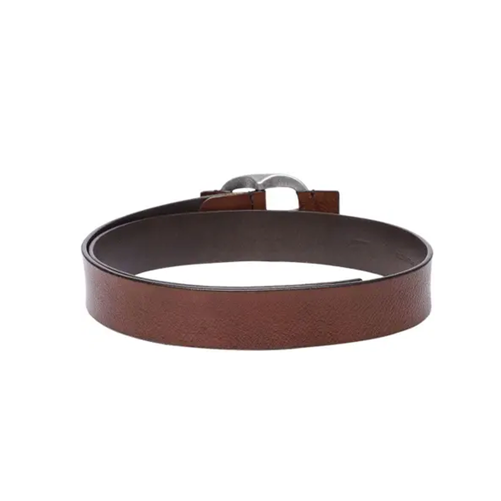 LEVI’S Men’s Brown Genuine Full-Grain Leather Belt – Casual Wear