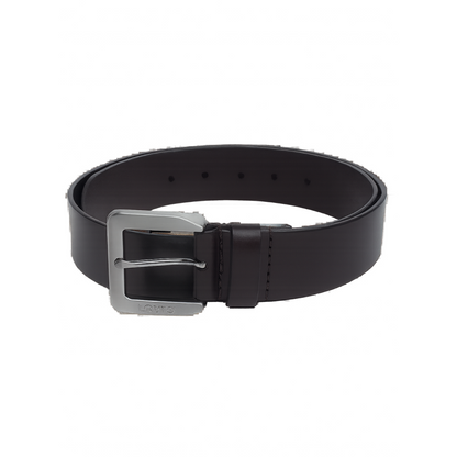 LEVI’S Men’s Brown Genuine Full-Grain Leather Belt – Casual Wear