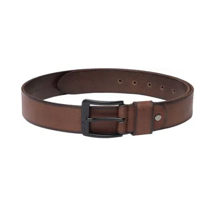 LEVI’S Men’s Brown Genuine Full-Grain Leather Belt – Casual Wear