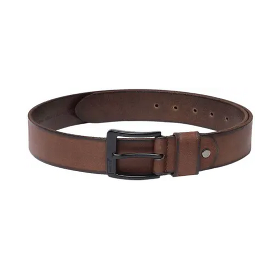 LEVI’S Men’s Brown Genuine Full-Grain Leather Belt – Casual Wear