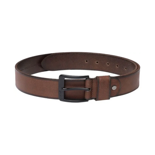 Men’s Casual Brown Genuine Leather Belt – Levi’s (Size 36)