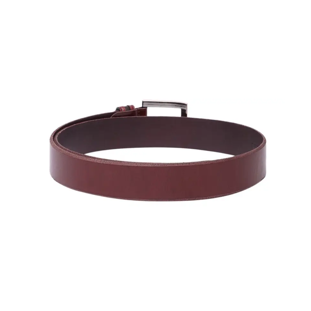 LEVI’S Men’s Red Genuine Full-Grain Leather Belt – Casual Wear