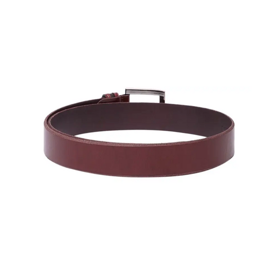 LEVI’S Men’s Red Genuine Full-Grain Leather Belt – Casual Wear