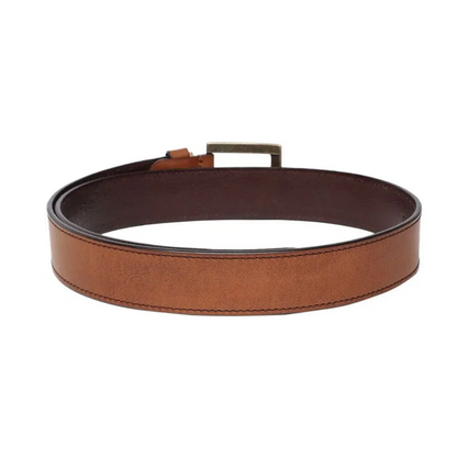 LEVI’S Men’s Brown Genuine Full-Grain Leather Belt – Casual Wear