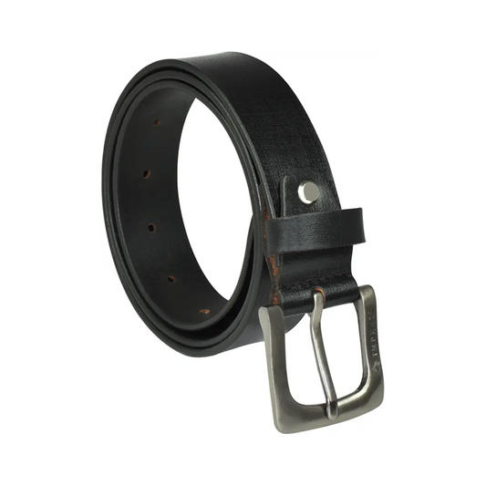 AJANTA Men’s Brown Genuine Full-Grain Leather Belt – Casual, Formal & Party Wear