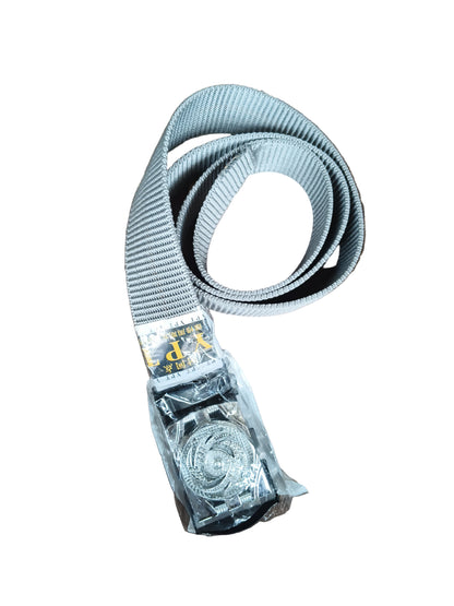 Gray belt with a buckle 