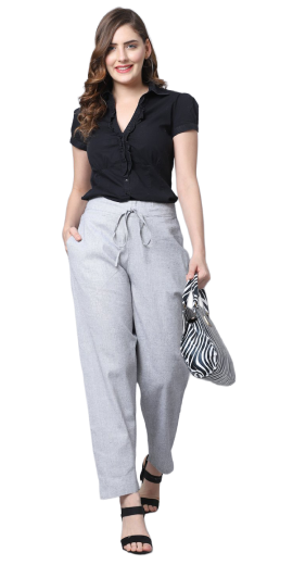 Pink Cotton Ladies Readymade Garment