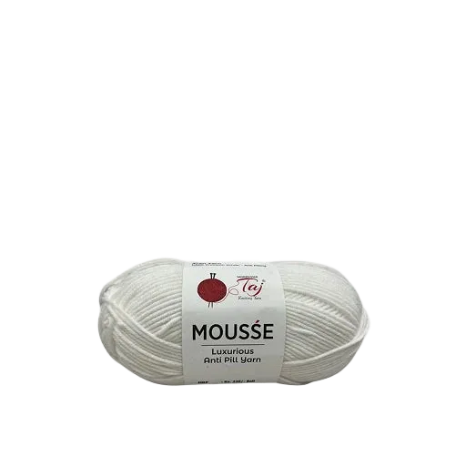 Taj Knitting Yarn Mousse – Premium Soft Knitting Yarn