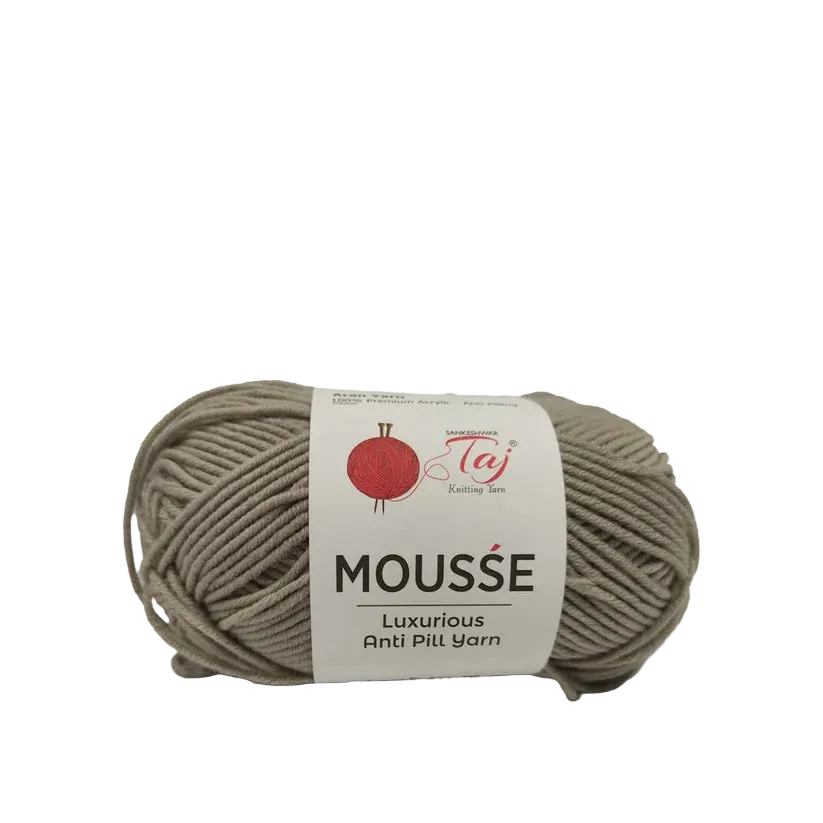 Taj Knitting Yarn Mousse – Premium Soft Knitting Yarn