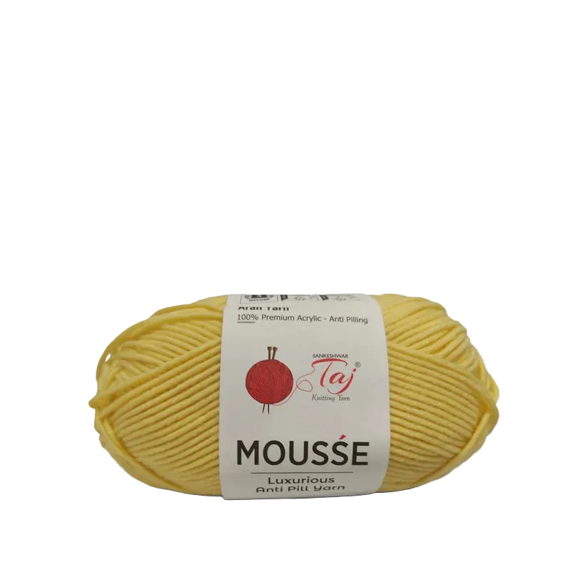 Taj Knitting Yarn Mousse – Premium Soft Knitting Yarn
