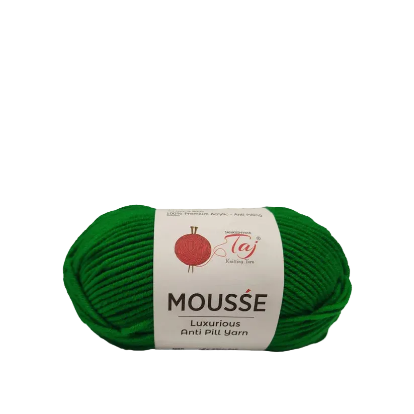 Taj Knitting Yarn Mousse – Premium Soft Knitting Yarn