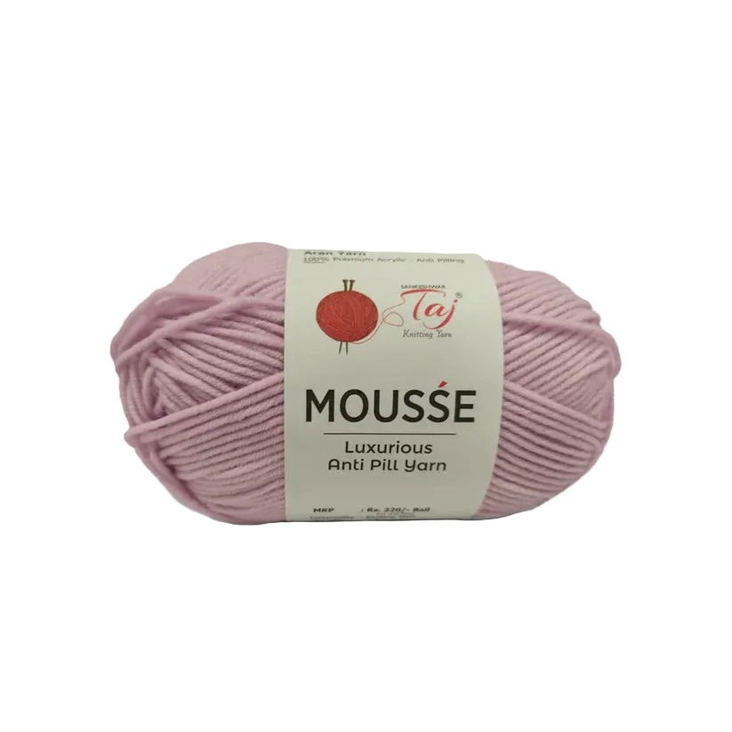Taj Knitting Yarn Mousse – Premium Soft Knitting Yarn
