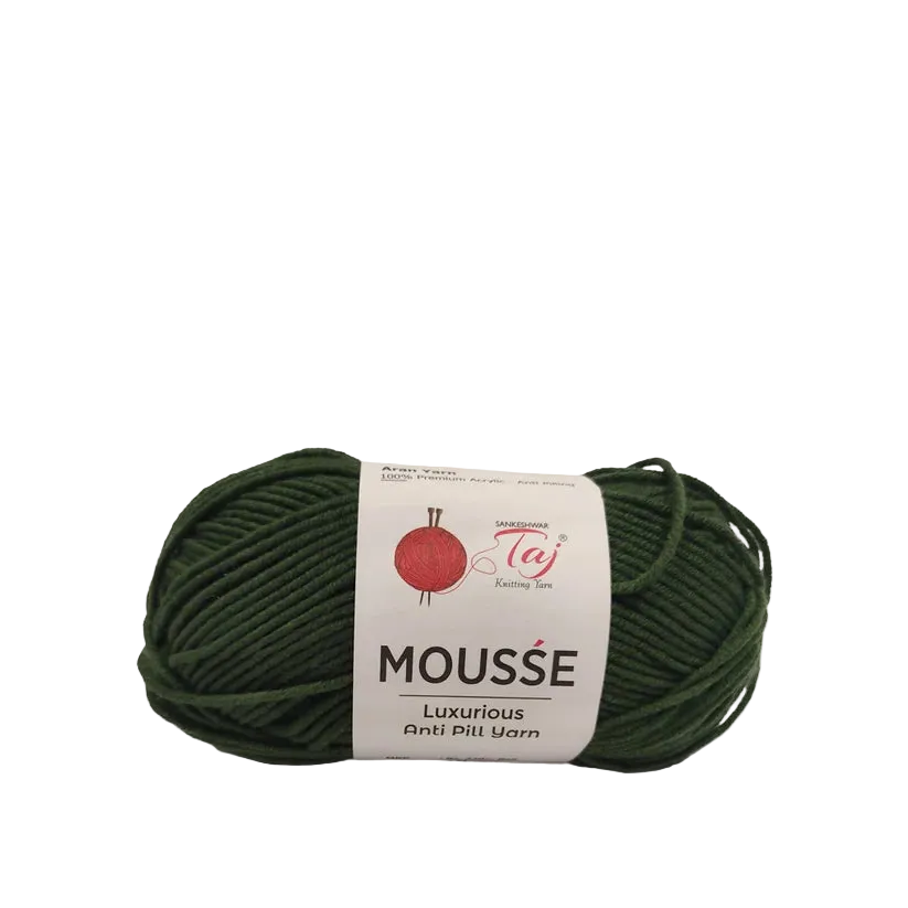 Taj Knitting Yarn Mousse – Premium Soft Knitting Yarn
