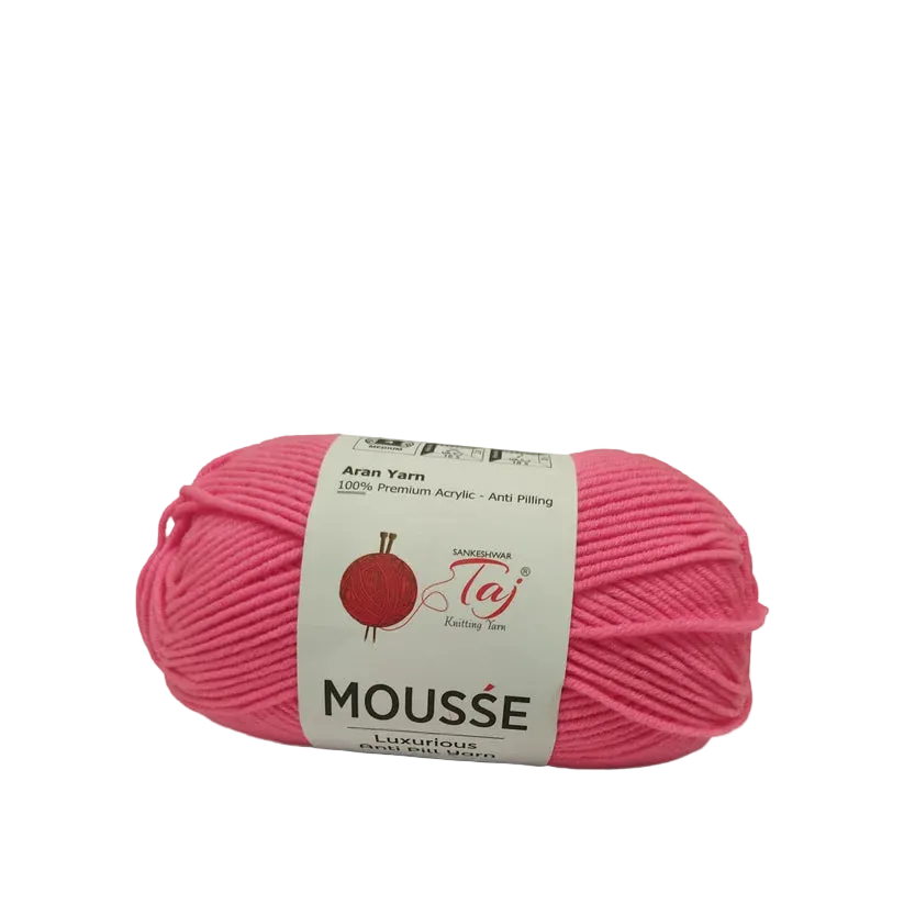Taj Knitting Yarn Mousse – Premium Soft Knitting Yarn