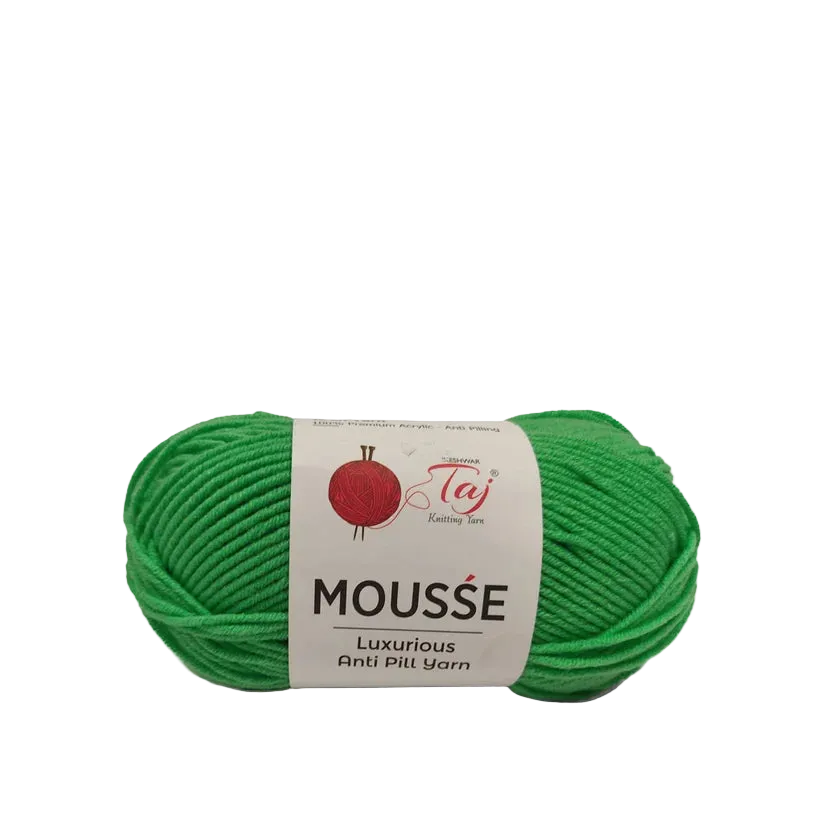 Taj Knitting Yarn Mousse – Premium Soft Knitting Yarn