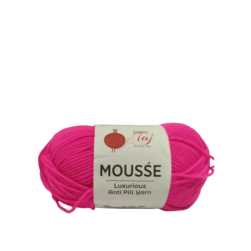 Taj Knitting Yarn Mousse – Premium Soft Knitting Yarn