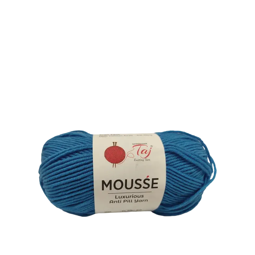 Taj Knitting Yarn Mousse – Premium Soft Knitting Yarn