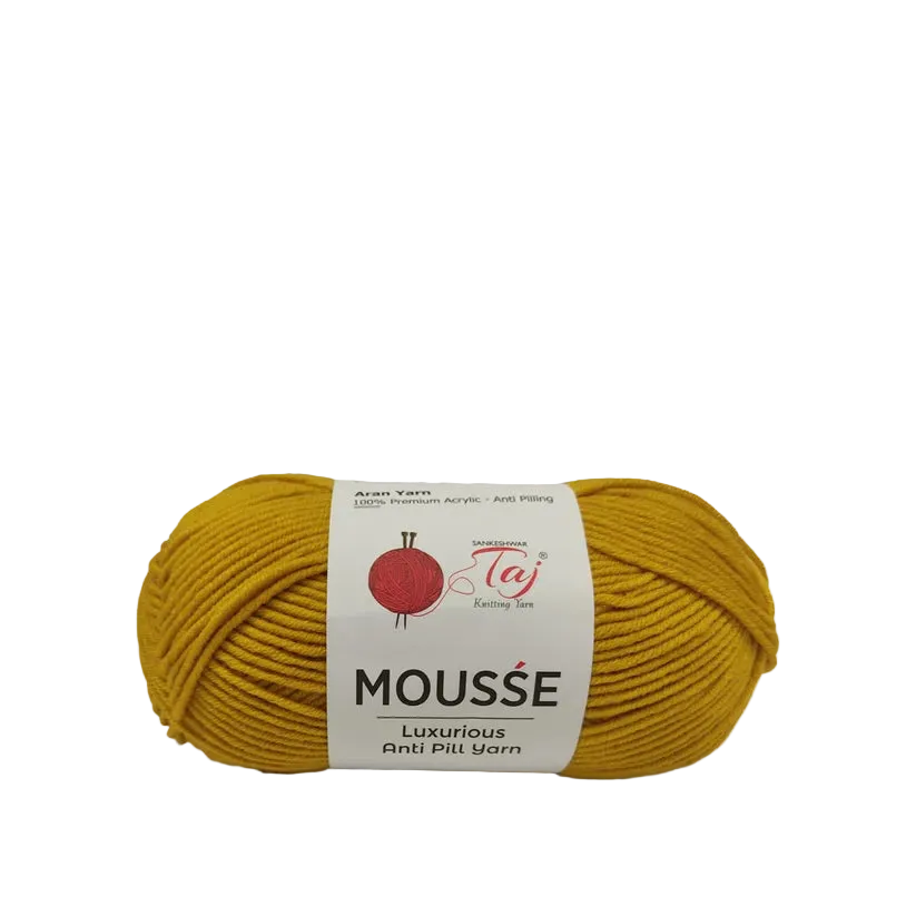 Taj Knitting Yarn Mousse – Premium Soft Knitting Yarn