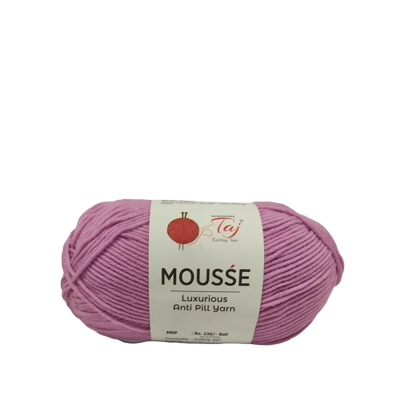 Taj Knitting Yarn Mousse – Premium Soft Knitting Yarn
