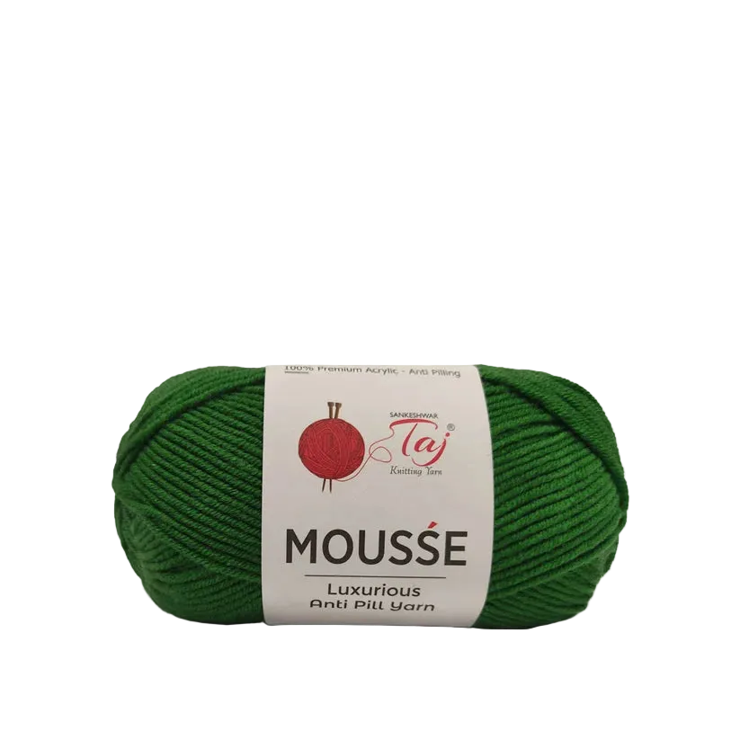 Taj Knitting Yarn Mousse – Premium Soft Knitting Yarn