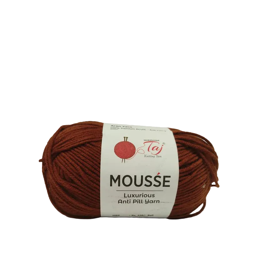 Taj Knitting Yarn Mousse – Premium Soft Knitting Yarn