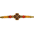 Om Wooden Designer Rakhi for Brother | Traditional Raksha Bandhan Rakhi
