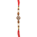 Diamond Pearl Designer Rakhi for Brother | Premium Raksha Bandhan Rakhi